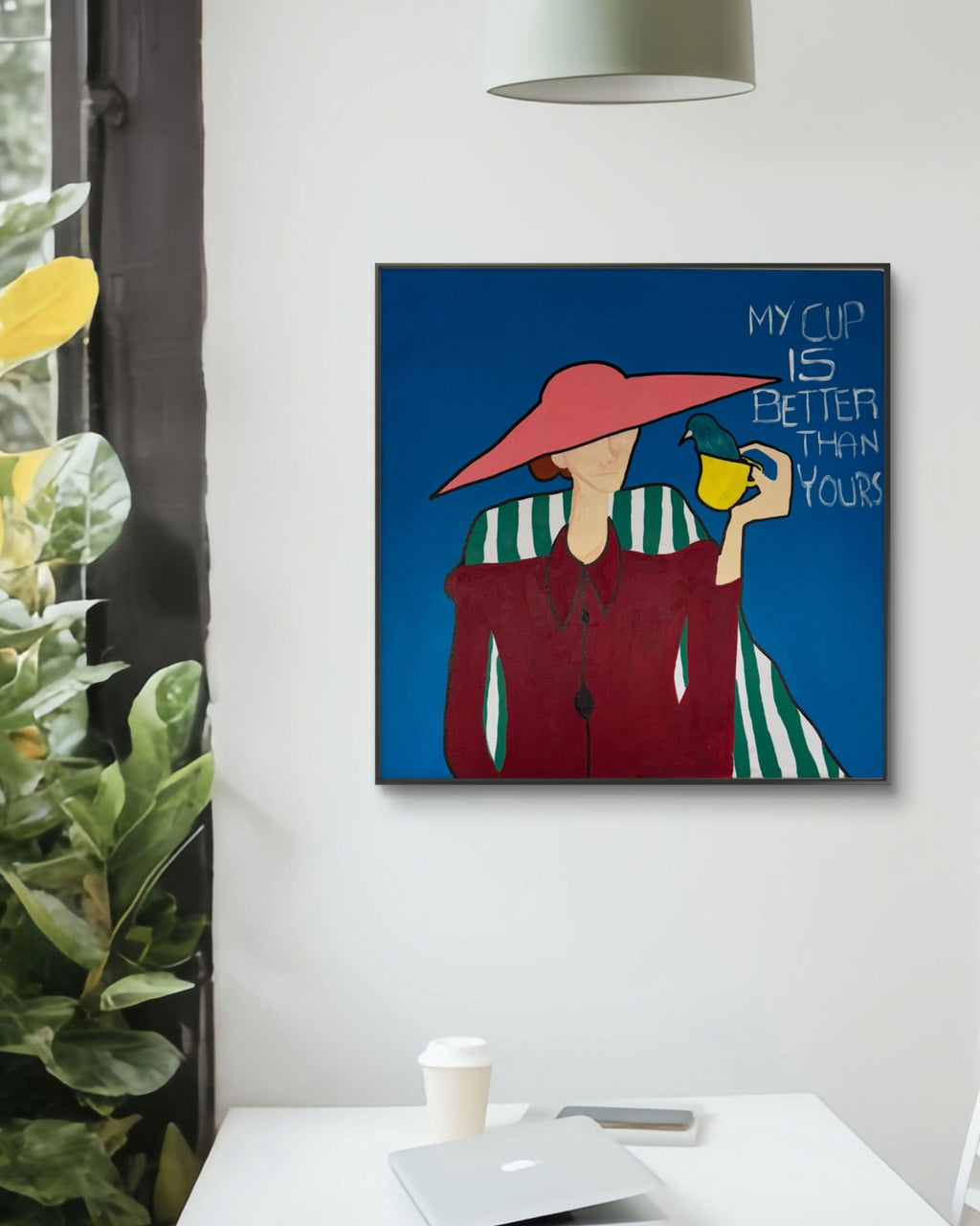 The Breakfast Lady - (painting) Decor Hue&Home Atelier 