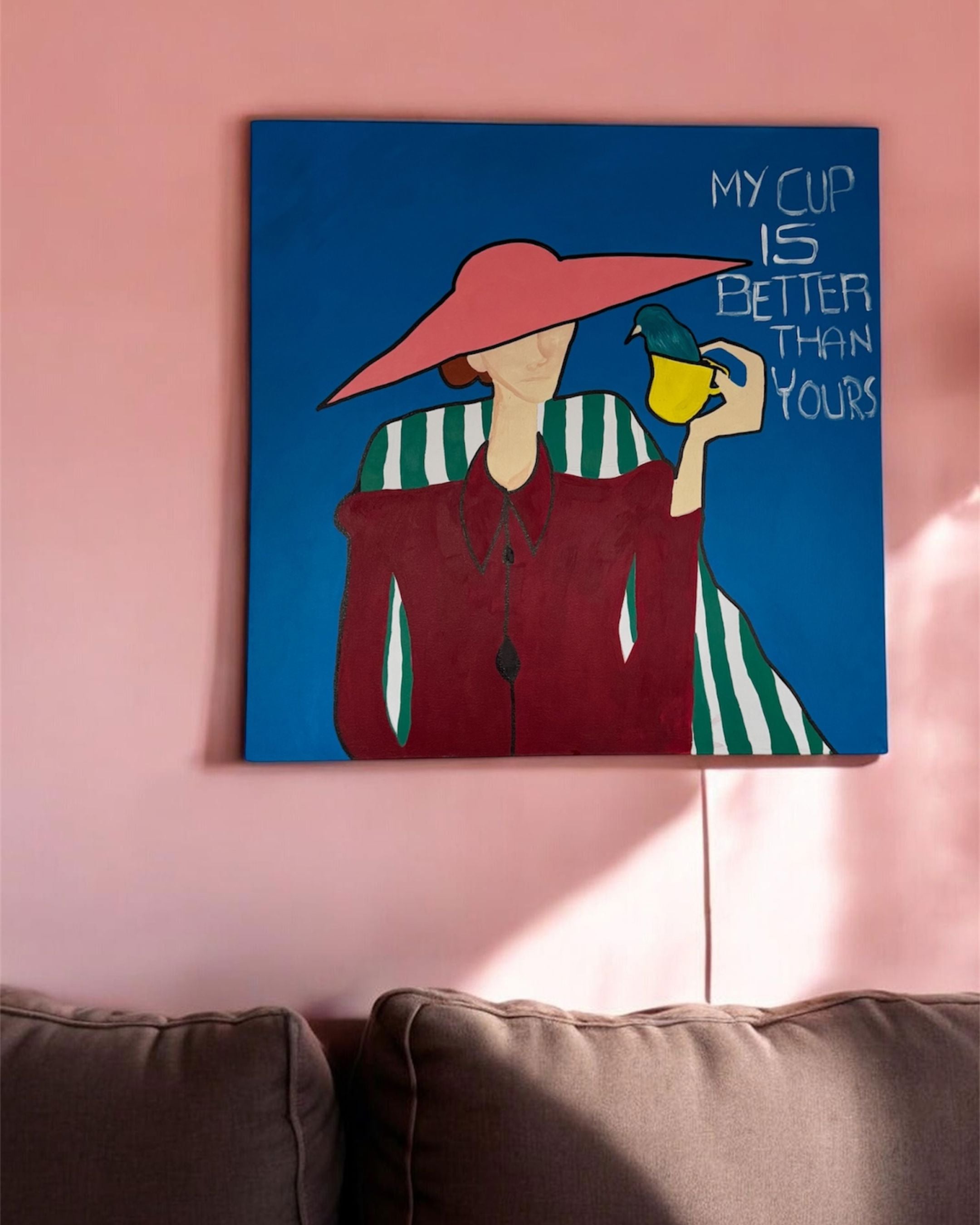 The Breakfast Lady - (painting) Decor Hue&Home Atelier 